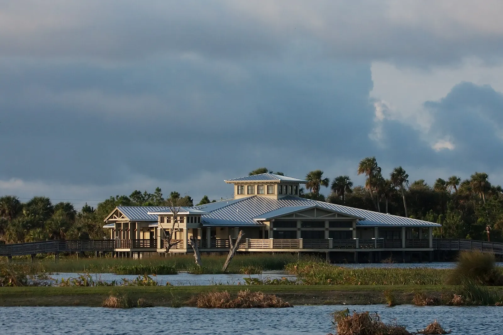 The Green Cay Nature Center beside its wetlands on Hagen Ranch Road in Boynton Beach.